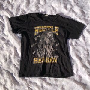 Graphic Tee “Hustle Harder”